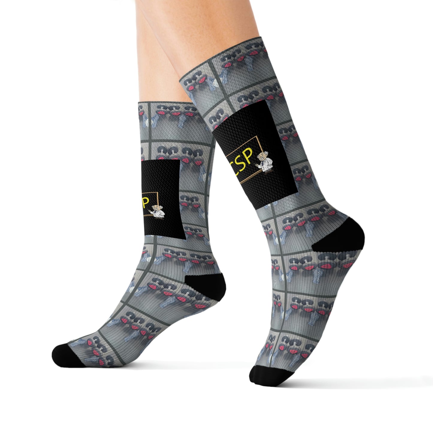 CSP On The Grind Pattern Socks