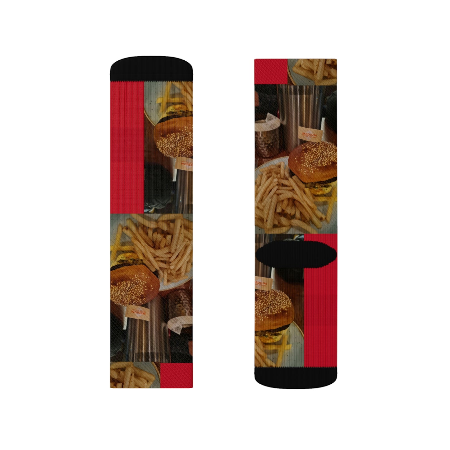 CSP Burger and Fries Socks